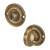 Bathroom Turn & Release - 43mm Diameter - Florentine Bronze