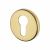 Escutcheon - 52mm Diameter - Euro - PVD Brass