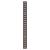 Raised Bookcase Strip - 1829 x 24mm - Brown