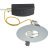 LED Evofire 50W Fire Rated LED Fixed Downlight - 70-100mm Cut-out - Polished Chrome