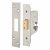 Architectural Euro Profile Deadlock - 78mm Case - 57mm Backset - Satin Stainless Steel