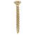Classic Pozi Countersunk Wood Screws - 4.0 x 35mm - Yellow Zinc - Pack of 200
