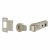 FastLatch Tubular Push-Fit Bolt Through Latch - 73mm Case - 57mm Backset - Round - Satin Nickel