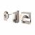 BS 3621:2007 Nightlatch - 40mm Backset - Polished Chrome Case/Cylinder