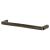 Crofts & Assinder Alnwick 12mm D-Bar Cabinet Pull Handle - 160mm Centres - Black Nickel