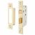 Bathroom Lock - 76mm Case - 56mm Backset - Polished Brass