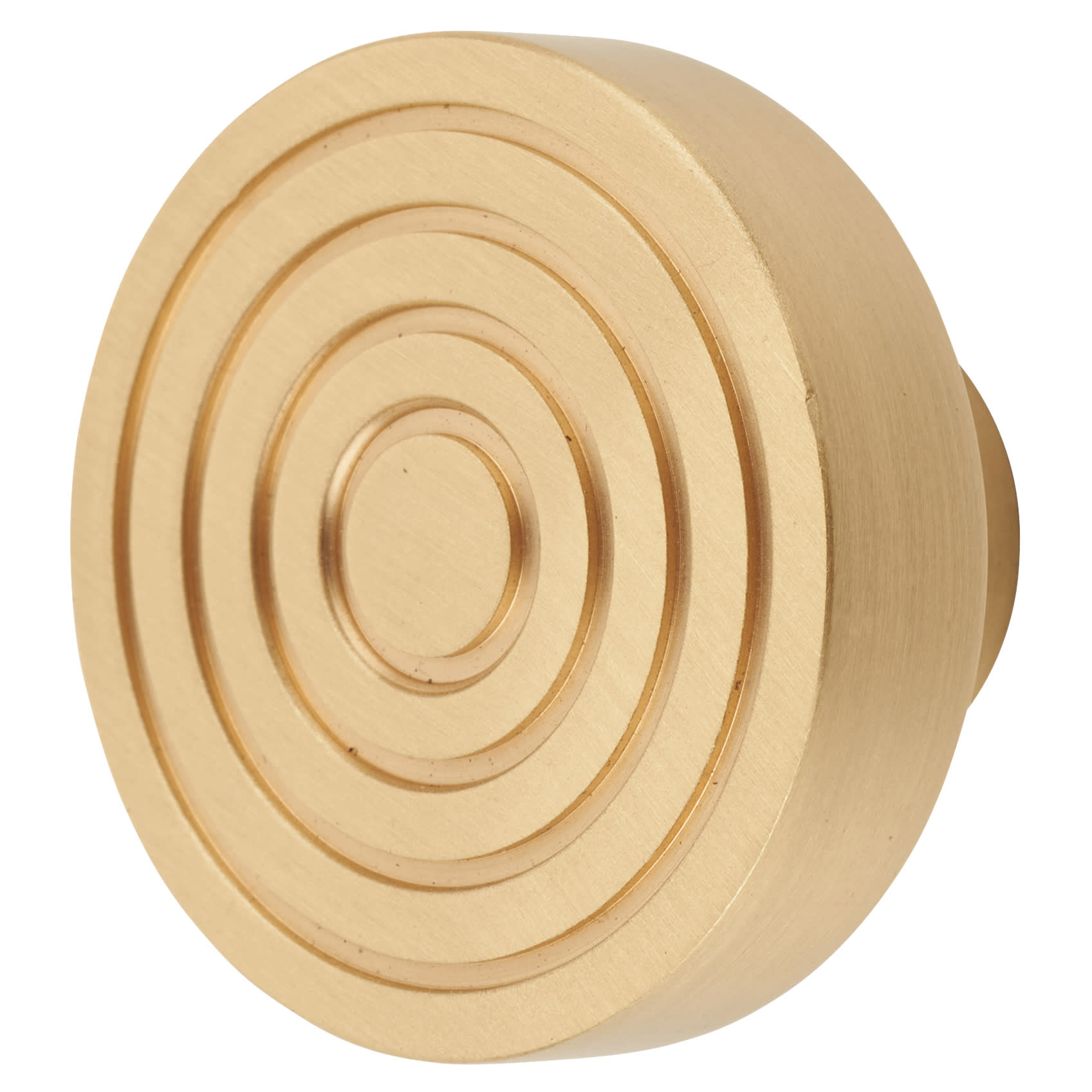 Hoxton Murray Round Cabinet Knob - 40mm Diameter - Satin Brass