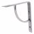 Plain Shelf Bracket - 152 x 152mm - Pewter