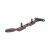 Reeded Casement Window Stay - 8"/200mm Length - Soft Antique Bronze