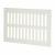 Plain Slotted Vent - 229 x 152mm - 6600mm² Free Air Flow - Satin Aluminium