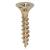 Classic Pozi Countersunk Wood Screws - 4.0 x 20mm - Yellow Zinc - Pack of 200