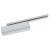 2321B.T.S.SES Cam Action Overhead Fire Door Closer - Size 2-4 - Push Side - Silver Softline Cover