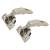 CLIP Top Soft Close Blind Corner Cabinet Hinge - 95° - Inset - Zinc Plated - Pair