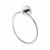 Romsey Towel Ring - 185 x 162 x 43mm - Polished Chrome