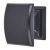Egar Rectangular Cabinet Knob - 32 x 26mm - Matt Black
