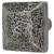 Vintage Square Cabinet Knob - 30 x 30mm - Pewter Effect