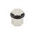 Hexagonal Floor Door Stop - 40 x 38mm - Polished Nickel