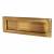 Marcus Letter Plate - 305 x 101mm - Antique Brass