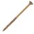 Cutter Pozi Countersunk Wood Screws - 6.0 x 200mm - Yellow Zinc - Pack of 100