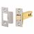 Heavy Duty Bolt Through Tubular Latch - 103mm Case - 82mm Backset - Square - Satin Stainless