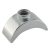 Alloy Bracket - White Zinc - Pack of 50