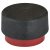 Nylon Floor/Wall Mounted Door Stop - 32 x 20mm - Rouge Red