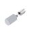 Bramah Rola Removable Egress Sash Window Stop - Satin Chrome - 10 Body + 20 Inserts