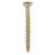 Classic Pozi Countersunk Wood Screws - 4.5 x 45mm - Yellow Zinc - Pack of 200