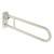 Hinged Support Grab Rail - 800 x 200mm - Satin Stainless Steel