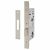 Heavy Duty Euro Deadlock - 90mm Case - 60mm Backset - Square - Satin Stainless Steel