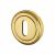 Marcus Escutcheon - 48mm Diameter - Keyhole - Polished Brass