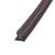 D Slot Aquatex Seal - 5mm - 6m Length - Brown