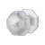 Satin Chrome Octagonal Centre Door Knob - 64mm Rose Diameter