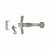 Pewter Internal Latch Door Handle