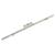 Single U-Rail Offset Espagnolette uPVC Window Lock - 400mm Length - 20mm Backset - 8mm Cam
