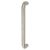 Satin Stainless Steel 19mm D-Bar Door Pull Handle - Bolt Fix - 225mm Centres
