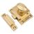 Box Style Cupboard Catch - 55 x 40 x 35mm - Polished Brass