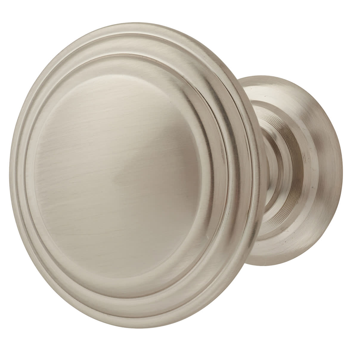 Hythe Round Cabinet Knob - 30mm Diameter - Satin Nickel