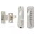 Easy Code Change Push Button Code Lock and Latch with Lever - Satin Chrome