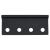 Barn Strap Rail Joining Kit - Black