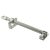 Telescopic Skylight Screw Jack Opener - 258mm Length - 165mm Throw - Satin Chrome