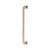 316 Satin Stainless Steel 25mm D-Bar Door Pull Handle on Rose - Bolt Fix - 450mm Centres