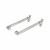 Roller Arm Fanlight Stay - 150mm Length - Satin Chrome - Pair