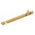 Polished Brass Straight Barrel Bolt - 150 x 25mm
