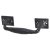 33mm D-Bar Cabinet Pull Handle - 155mm Centres - Antique Black Iron