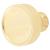 Marcus Florence Round Cabinet Knob - 32mm Diameter - Polished Brass