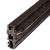 Sash Window Brush Parting Bead - 3000mm Length - Brown