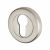 Sorrento Escutcheon - 53mm Diameter - Euro - Satin Chrome