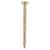 Classic Pozi Countersunk Wood Screws - 4.0 x 50mm - Yellow Zinc - Pack of 200