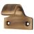 Heavy Cast Pattern Sash Window Finger Lift - 50 x 36mm - Antique Brass
